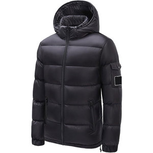Veste matelassée pour homme avec tissu rembourré pour une chaleur ultime, design élégant à capuche avec isolation améliorée Vestes pour homme - Product Image 2