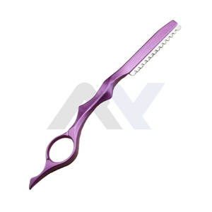 Navaja de Peluquería Profesional de Acero Inoxidable, Afilada, para Cortar el Cabello, Herramienta de Estilista de Salón, para Texturizar y Crear Capas - Product Image 1