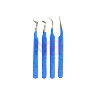 Pinzas Profesionales de Acero Inoxidable de Alta Calidad para Extensión de Pestañas, Punta Puntiaguda, Producto de Tendencia, Venta al por Mayor - Product Image 4