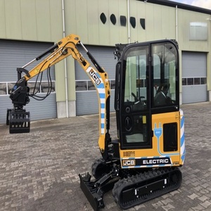 CE/EPA Certified JCB 19C-1E Electric Mini Excavator Zero Emission with Lithium <b>Battery</b> Motor & <b>Pump</b> High Operating Efficiency - Product Image 1