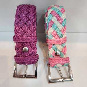 Ceinture de mode haut de gamme Nom de marque fait à la main à partir de produits écologiques de base de plantes de sisal en Thaïlande - Product Image 3