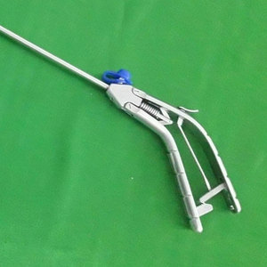 Nouveau porte-aiguille laparoscopique manuel réutilisable en acier inoxydable de haute qualité, pour chirurgie générale, certifié CE ISO13485 Classe I - Product Image 6