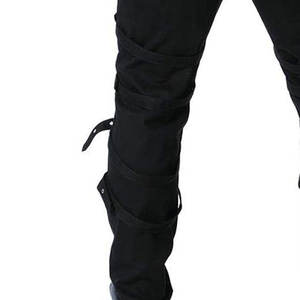 Pantalon cargo décontracté en coton pour homme, style hip-hop, rock, punk, gothique, sport, randonnée, équitation, 2026 - Product Image 6