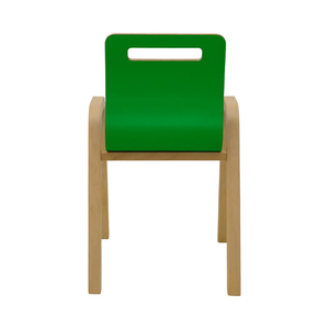 Chaise pour jardin d'enfants Chaise en bois pour enfants Fabriqué en Turquie Finition lisse Meubles minimalistes durables en gros - Product Image 3