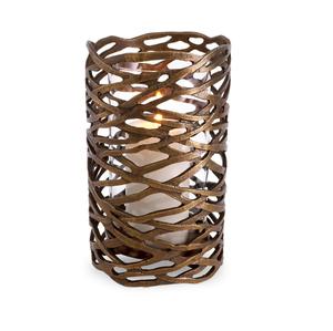 Belle conception 22x26x22 cm verre vent lumière bougie lanternes cadre en métal pris en charge pour les occasions de noël - Product Image 3