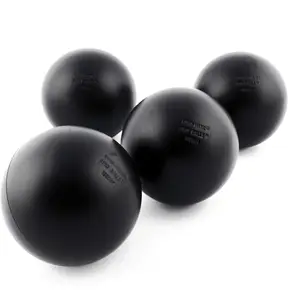 欧洲工厂高密度聚乙烯HDPE黑色塑料空心球遮光球100毫米
