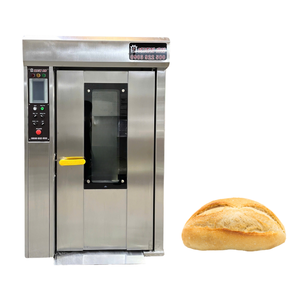 Horno de 10 bandejas fácil de usar para hornear horno rotatorio de Gas Pe y palé de madera con tostadoras de carro Altuntop, fabricante de hornos de Pizza - Product Image 1