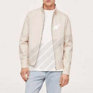 Veste bombardier à col montant pour hommes de haute qualité la plus vendue en gros Design personnalisé Vêtements d'hiver Style High Street - Product Image 2