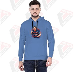 เสื้อฮู้ดสวมหัวผ้าฝ้าย100% สำหรับผู้ชาย, เสื้อมีฮู้ดสวมใส่สบายเป็นพิเศษย้อมด้วยหินพิมพ์ลายดิจิตอลย้อมสี - Product Image 1