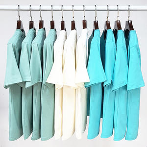 Best Seller moda 205gsm 100% algodón impreso Oem logo suelto liso en blanco niñas mujeres longitud corta Top camiseta para hombres - Product Image 6