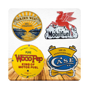 Style rétro personnalisé métal artisanat huile moteur porcelaine signe conseil avec logo émail plaque publicitaire rétro étain signe - Product Image 3