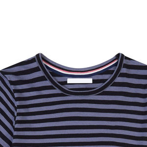 T-shirts unis pour femmes en tissu 100% coton avec impression personnalisée et design de mode pour femmes bon marché personnalisé - Product Image 4