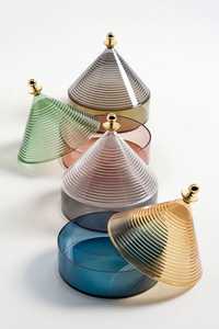 Resina blanca y negra hecha a mano alimentos seguros moderno lujo té café azúcar almacenamiento tarros olla fabricante y proveedores de la India - Product Image 6