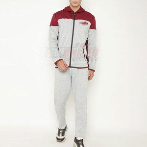 Chándal de Hombre de Alta Calidad, Ecológico, 100% Algodón, Cortavientos, con Capucha y Cierre de Cordón, Manga Larga, Ligero - Product Image 1