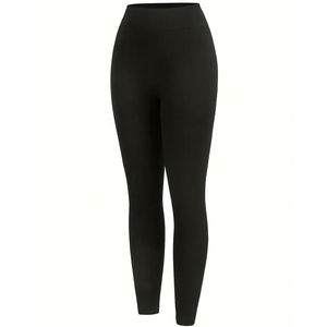 Conjunto de Yoga Transpirable y Sostenible con Top de Cuello Halter y Pantalones - Leggings para Correr con Logotipo Personalizado - Product Image 4