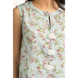 Ensemble Coordonné IUSTTS-2127 – Haut en Crêpe Imprimé pour le Quotidien, Collection Printemps/Été - Product Image 3