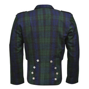 Personalizar Prince Charlie Wool Modern Kilt Jackets Logotipo personalizado e impresión Prince Charlie Jacket - Product Image 3