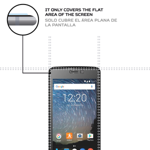 Protecteur d'écran Verykool S4513 Luna II avec fonction antichoc - Product Image 3