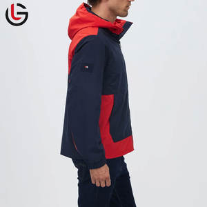 Top Outfit para hombres Elegante chaqueta Softshell de manga larga con capucha desmontable y cuello alto Llegada en línea - Product Image 5