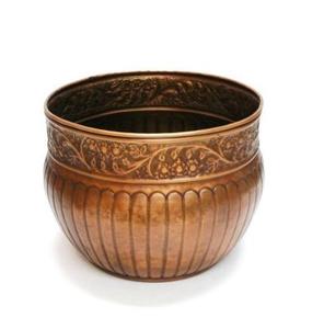 Olla de manguera de Metal de hierro con acabado de cobre, venta directa de fábrica decorativa al por mayor, más vendida, para decoración de jardín al aire libre - Product Image 6