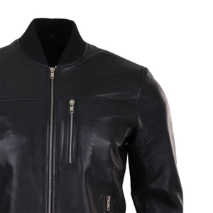 Veste de motard en cuir vintage antique pour hommes, qualité supérieure, fermeture à glissière personnalisable, mode d'hiver décontractée, imperméable - Product Image 4