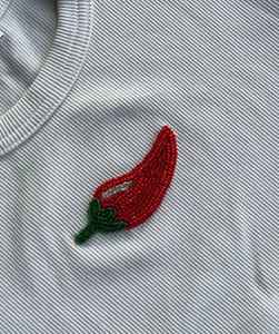 <b>Women</b> Ribbed Tank <b>Top</b> Cotton Sleeveless <b>Crop</b> Shirt Beaded Fruit Patch Embroidery Vest Summer Casual Apparel Ladies Clothing <b>Top</b> - Product Image 6