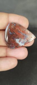 Cabujón de ágata de musgo Multicolor de alta calidad, piedras preciosas sueltas naturales para la fabricación de joyas, modelo UDGEMS escénico 324, tamaño mixto - Product Image 5