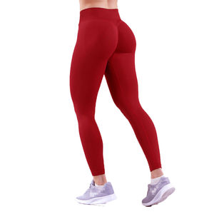 Women's Workout Clothes Hip-lift Mid-high Waist <b>Leggings</b> Gym Yoga Running Fitness Yoga Pants - Product Image 3