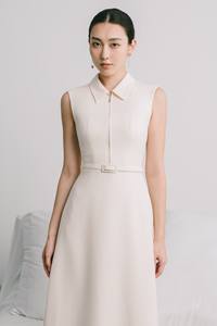 Sweet Formal Casual Dresses Design SOPHIA MIDI DRESS Dresses Women <b>Lady</b> Elegant Eco Friendly 60% Triacetate 40% Polyester Fabric - Product Image 5