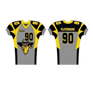 Vente en gros d'uniformes de football américain personnalisés de qualité unique Haut à séchage rapide par sublimation Nouveau SI-AFU-016 d'uniforme de football américain - Product Image 1