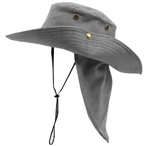 Protection Straw <b>Hat</b> <b>Sun</b> Protection Fishing Cap Wide Brim Outdoor Hiking Headwear Face Neck Cover Classic New <b>Sun</b> <b>Hats</b> For <b>Man</b> - Product Image 2