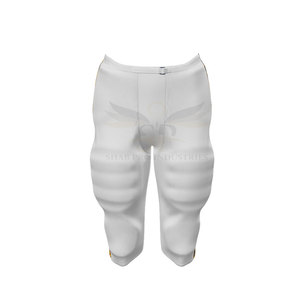 Uniforme de football américain respirant de style sportif, 100% polyester, couleurs et tailles personnalisables, service OEM, fabriqué au Pakistan - Product Image 5