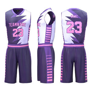 Custom Men's and Women's Basketball Jersey Set Breathable Plus Size Wholesale Uniforms - Product Image 6
