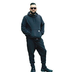 Survêtement Baggy Jogger 100% coton pour hommes, vêtements de sport respirants tricotés pour l'entraînement, vêtements d'extérieur d'hiver décontractés, imprimés - Product Image 3