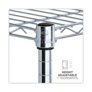 Alera ALESW833614SR 36 Pulgadas X 14 pulgadas X 36 Pulgadas Estantería Metálica Residencial de 3 Niveles, Color Plateado, Tipo de Instalación Independiente - Product Image 6