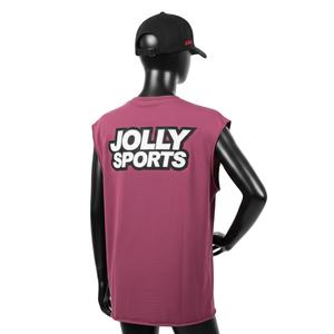 Camiseta sin mangas de algodón jersey para mujer, suave, transpirable, color granate, para gimnasio, con logo personalizado serigrafiado, camisetas de algodón sin mangas para mujer - Product Image 5