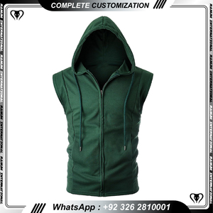 Adultos Diseñador Sin mangas Impreso Sudadera con capucha Ropa deportiva sin costuras - Product Image 6