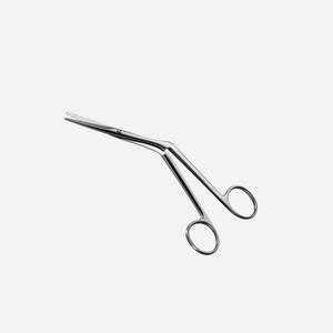Tijeras quirúrgicas Heymann ENT, instrumento manual curvo de acero inoxidable para rinoplastia y procedimientos médicos nasales - Product Image 3