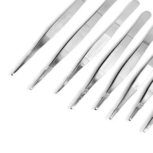 Vente en gros de pinces dentées 6 "pour hôpitaux pour pinces à tissus adson brunes pinces à pansements Instruments chirurgicaux - Product Image 2