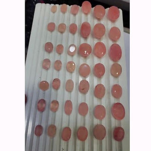 100 piezas de morganita Natural de 11mm a 30mm faceta redonda ovalada 1165 Cts lote Iroc ventas morganita de alta calidad corte de piedras preciosas US $240 - Product Image 2