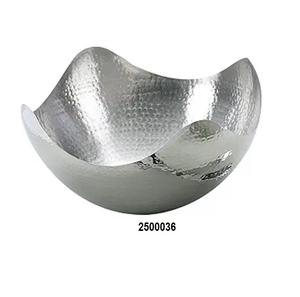 Cuenco redondo de aluminio plateado para decoración de mesa de comedor y Hogar y decoración de mesa - Product Image 3