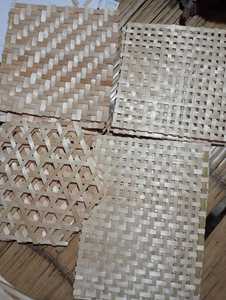ตะแกรงไม้ไผ่ธรรมชาติแขวนผนังไม้ไผ่ทอเป็นมิตรต่อสิ่งแวดล้อม - Product Image 5