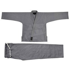 Kimono de Jiu Jitsu de Color Sólido de Alta Calidad, Uniforme de Jiu Jitsu de Tela Suave con Etiqueta Privada - Product Image 2