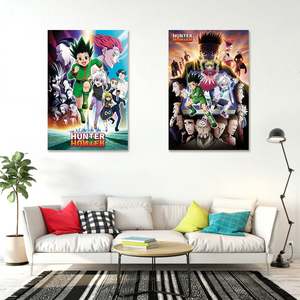 Conjunto de pósteres modernos de Hunter X Hunter para pared - Product Image 4