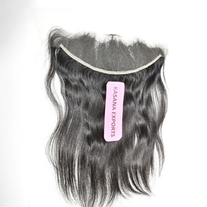 13*4 Frontal vente en gros 100% faisceaux bruts vietnamiens couleur naturelle femmes noires vague profonde cuticule aligné Extensions de cheveux humains - Product Image 5