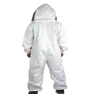 Traje de apicultura profesional de cuerpo completo para hombres y mujeres Protección de tela ventilada para apicultores - Product Image 6