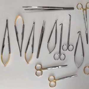 22 Pcs Manual Cardiovascular Surgical Instrument Set Micro Needle Holders Scissors Stainless Steel Heart Surgery <b>Tools</b> Wholesale - Product Image 5