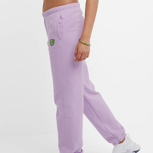 Pantalon de jogging pour femme en polyester/coton de haute qualité, avec logo personnalisé, décontracté, hiver, fermeture à cordon, devant plat, imprimé - Product Image 2