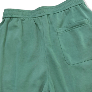 <b>Men's</b> Comfortable Lightweight Polyester Cotton Fleece <b>Trousers</b> Custom Cargo Loose Fit Washed Pant with Sustainable Design - Product Image 5