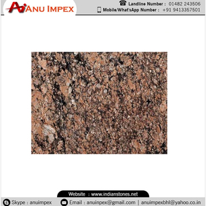 Granito marrón coral más vendido para encimeras, elegancia atemporal, perfecto para interiores a bajo precio - Product Image 5